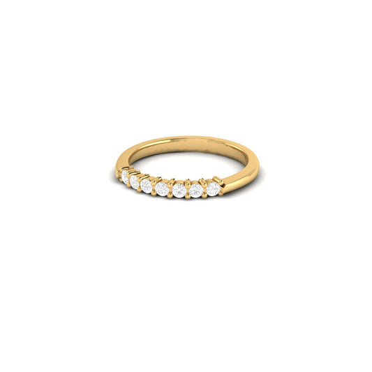7 Stone Engagement Wedding Band Ring