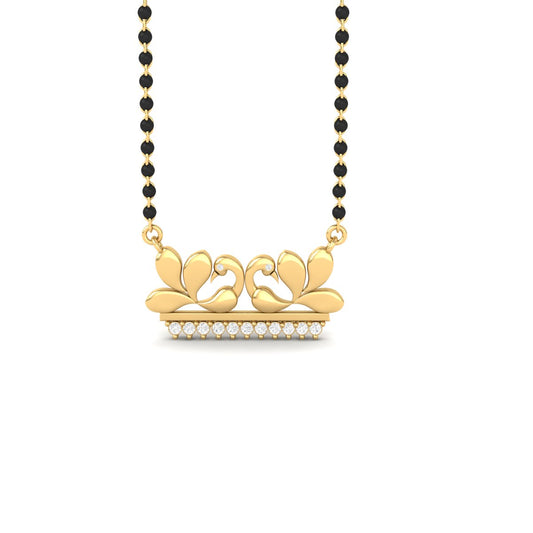 Swan Design Mangalsutra for Women