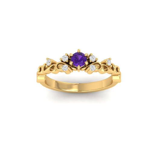 True Elegant 925 Sterling Silver Birthstone Stacking Ring Dainty Birthstone Rings