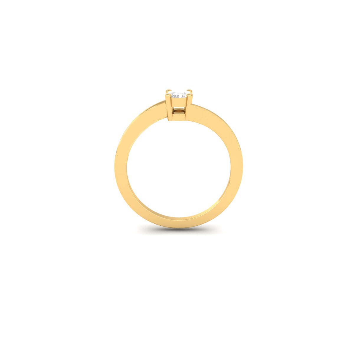 0.50CT Moissanite Oval Delicate Promise Ring, 925 Sterling Silver, Solitaire Engagement or Wedding Ring - Perfect Gift
