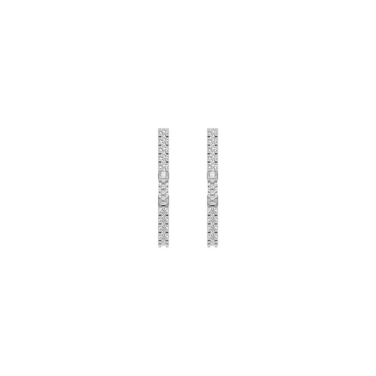 True Elegant 2.0CT Moissanite Diamond Star Dangle Drop Earrings In 14kt white Gold Over Sterling Silver