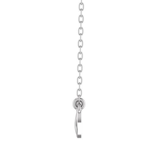 True Elegant Small Dainty Double Heart Shape Pendant Necklace With Cable Chain 925 Sterling Silver