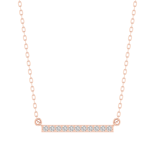 Sterling Silver Moissanite Dainty Delicate Necklace With 18 Inch Gold Cable Chain