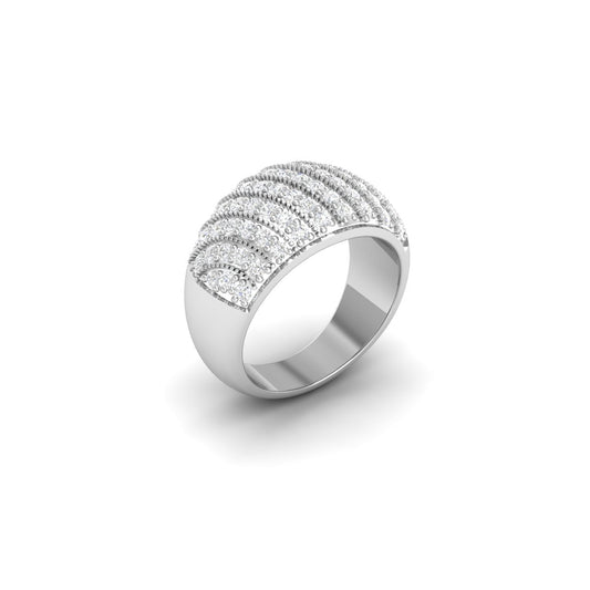 2ct Moissanite Engagement Promise Ring for Women - Diamond Wedding Band 925 Sterling Silver D Color VVS