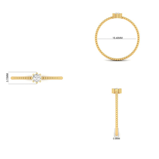 D Color VVS1 Clarity Round Brilliant Cut S925 Sterling Silver 1CT 8 Prong Twisted Rope Solitaire Promise Anniversary Ring for Women