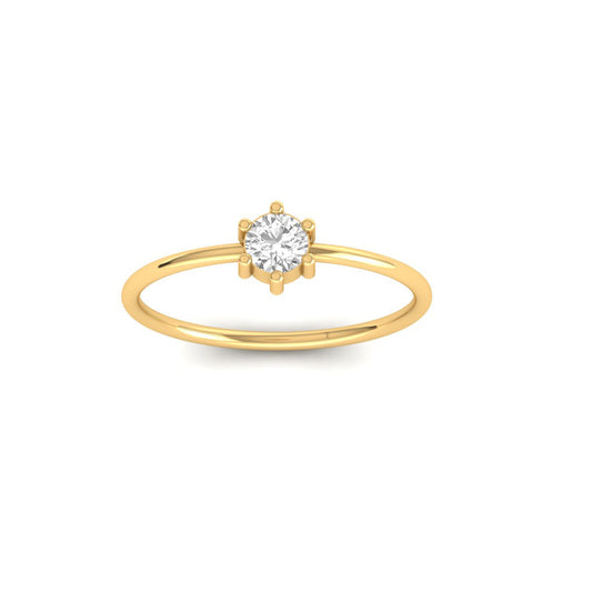 1 Carat Moissanite Rings for Women Engagement Wedding Ring 925 Sterling Silver Round Solitaire Size 4-13