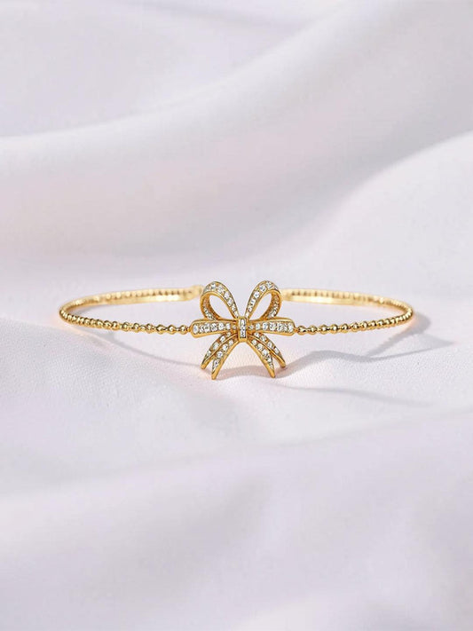 Premium Charm Bracelet Gold Plated CZ