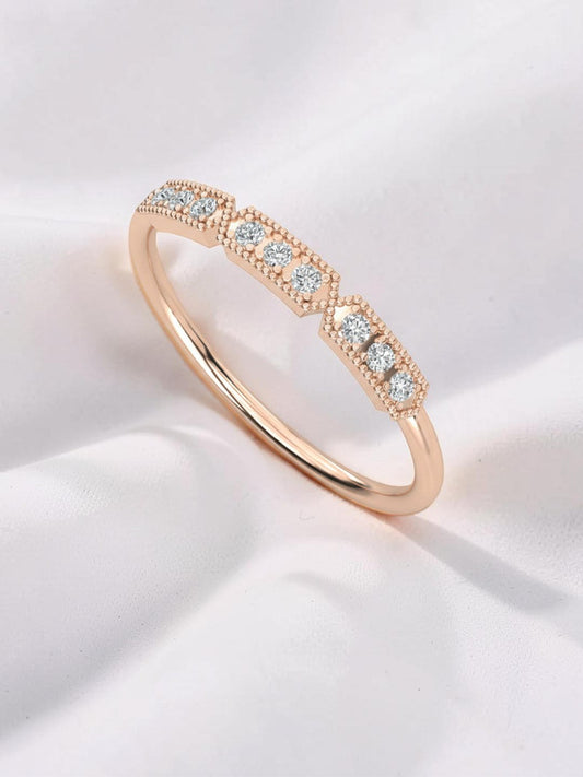 Round Brilliant Solitaire Ring in 925 Sterling Silver - White Finish | True Elegant