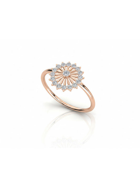 Oval Halo Engagement Ring in 925 Sterling Silver - White Finish | True Elegant