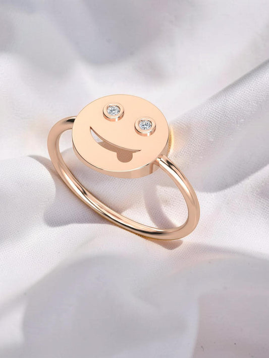 Infinity Promise Ring in 925 Sterling Silver - White Finish | True Elegant