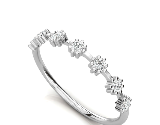 Solitaire Engagement Ring 925 Silver Handmade By True Elegant