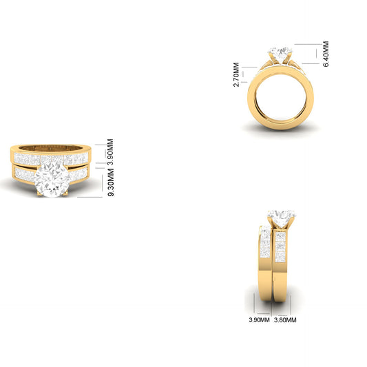 Bridal Wedding Ring Set