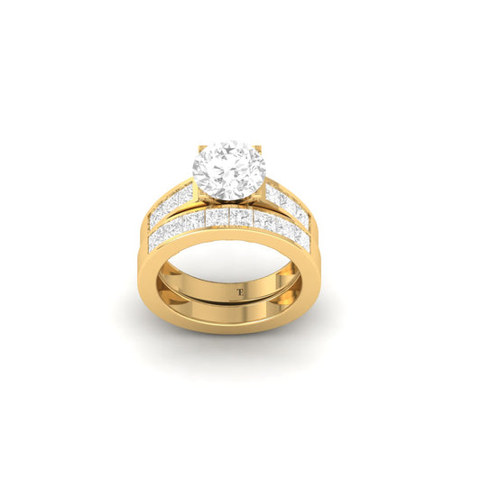Bridal Wedding Ring Set