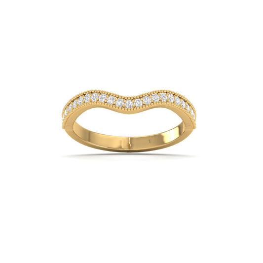 Moissanite Wedding Band 1.0ct D Color VVS1 Lab Created Diamond Half Eternity Curved Wedding Band 925 Sterling Silver Guard Enhancer Wedding Rings