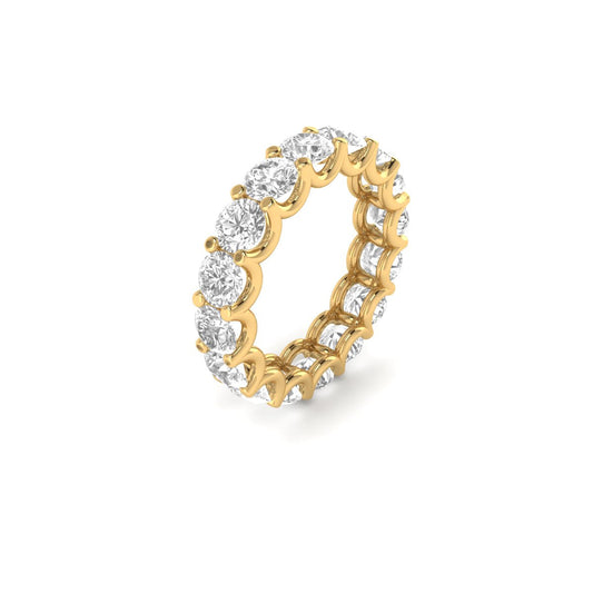 4.44CT MoissaniteDiamond Band Rings