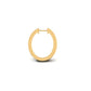 1.76 ct. t.w. Diamond Milgrain Hoop Earrings in 18kt Gold Over Sterling Silver