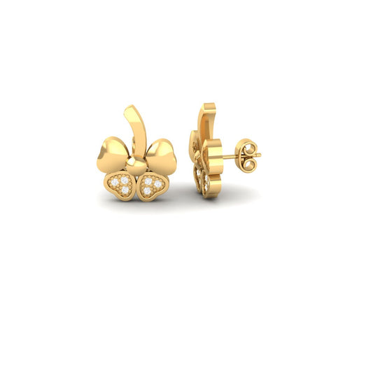 True Elegant 0.50CT Moissanite Diamond Dainty Small Stud Earrings Sterling Silver