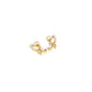 Butterfly Diamond Accent Stud Earrings in 18K Yellow Gold Over for Girls and Women