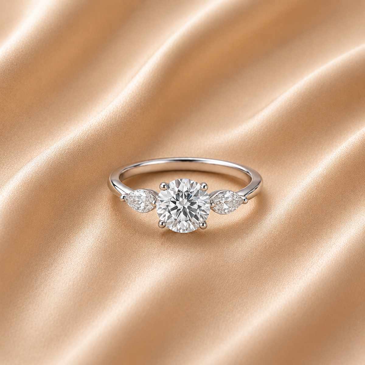Three-Stone Rings