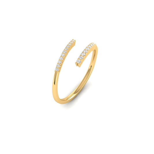 Moissanite Rings, Sterling Silver Engagement Rings Moissanite Diamond Dainty Band Ring for Women