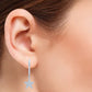 1.50CT Moissanite Diamond Star Drop Dangle Earrings Screwback 925 Sterling Silver
