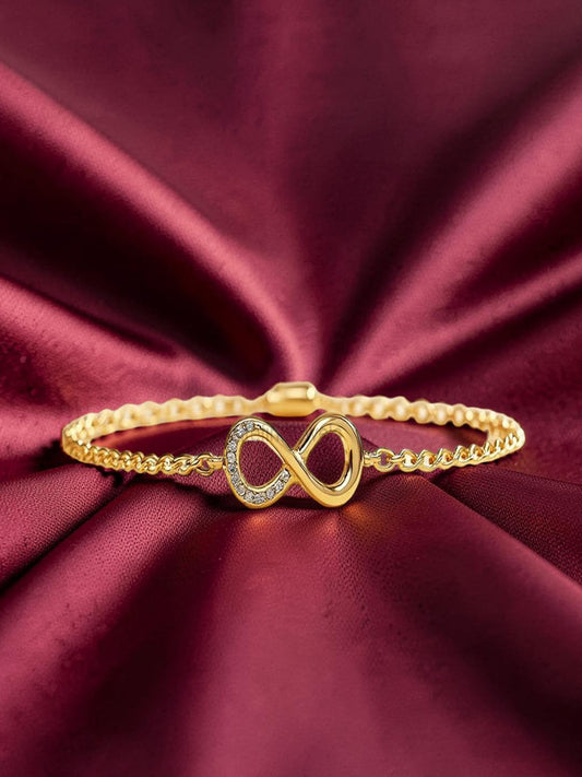 Premium Bracelet Gold Plated CZ