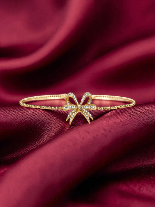 Premium Charm Bracelet Gold Plated CZ