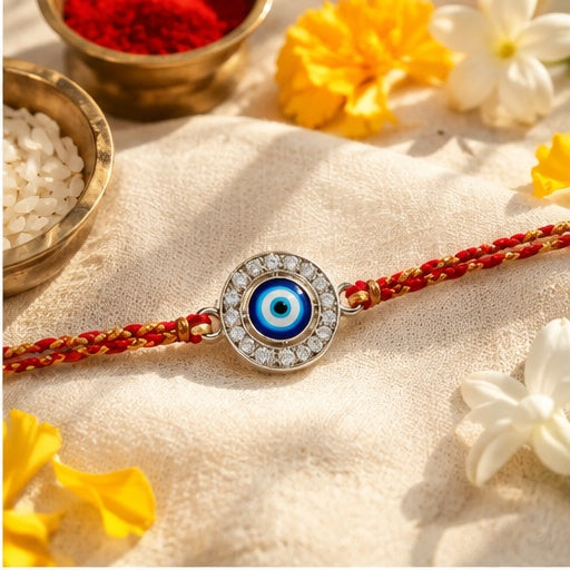 Royal Blue Eye Rakhi