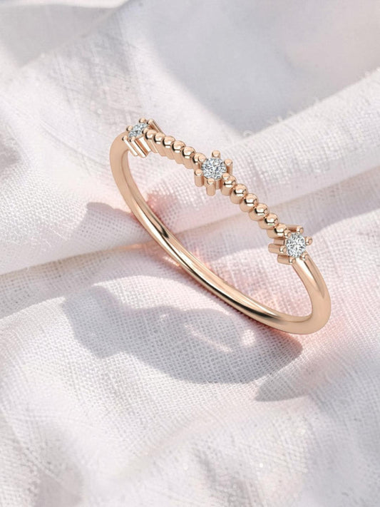 Princess Cut Classic Ring in 925 Sterling Silver - White Finish | True Elegant