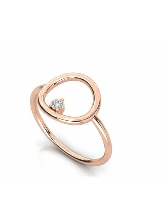Three Stone Anniversary Ring in 925 Sterling Silver - White Finish | True Elegant