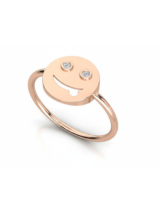 Infinity Promise Ring in 925 Sterling Silver - White Finish | True Elegant