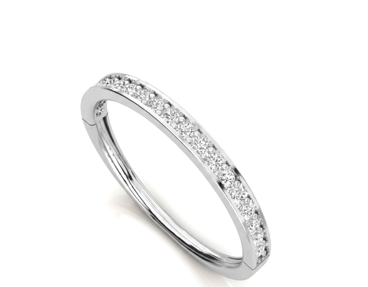 Modern Dome Band Ring 925 Silver Handmade By True Elegant
