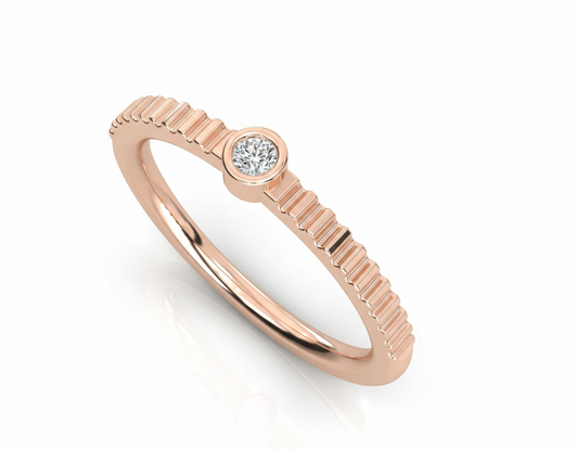 Minimalist Promise Ring 925 Silver Handmade By True Elegant