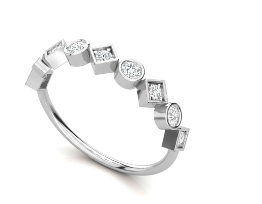 Infinity Knot Ring 925 Silver Handmade By True Elegant